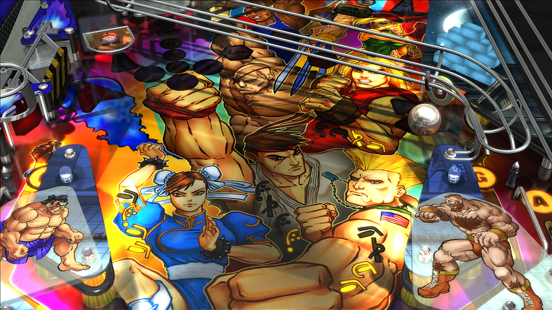 Illustration for article titled Pinball FX Gets Super Street Fighter II Turbo Table
